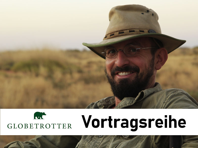 Vorträge von Autor und Abenteurer Christian Ebener bei Globetrotter in Leipzig, Dortmund, Hannover und Düsseldorf